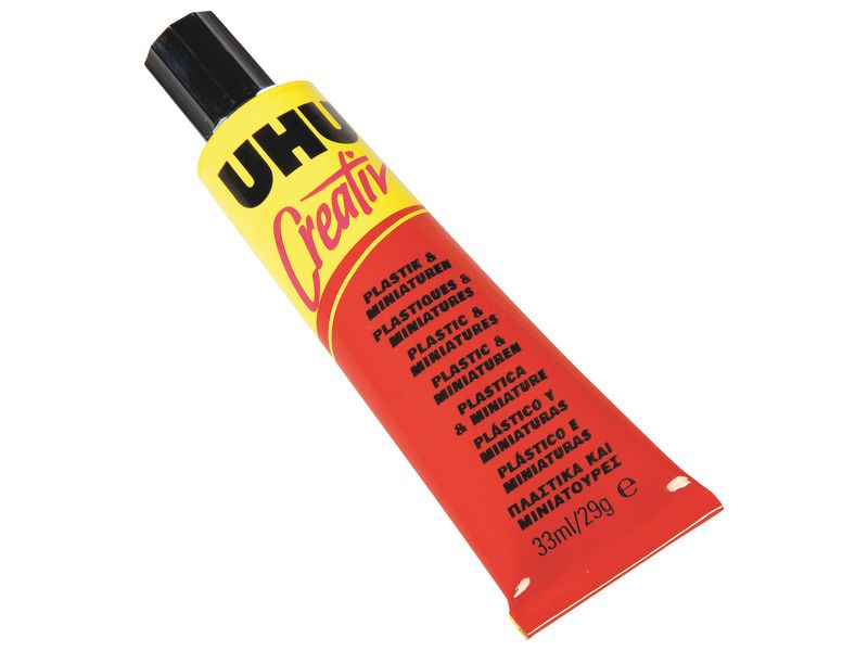 UHU Creativ Plastics and Miniatures Glue 33ml – Art Shed Brisbane