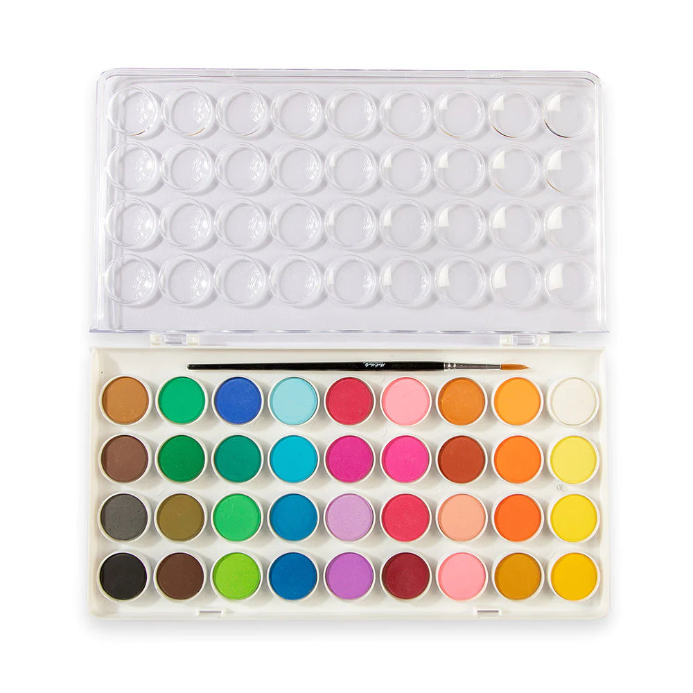 Colour Block Watercolor Cake Art Set - 37pc