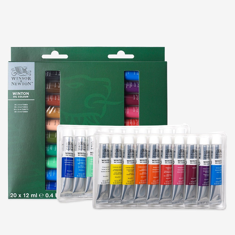 9 Winsor newton selling oil paint bundle NEW