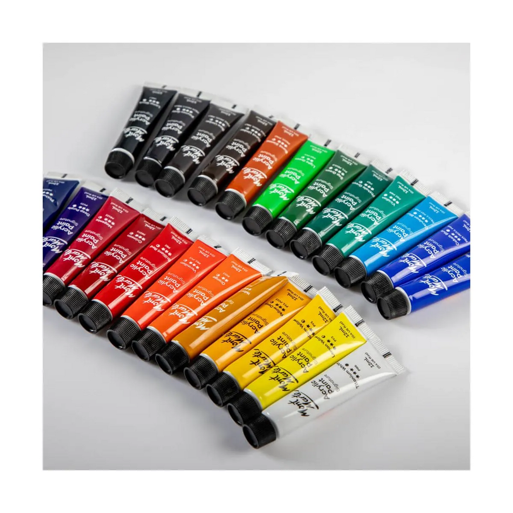 Mont Marte Studio Acrylic Paint Set 24pce x 36ml, Art Supplies Online  Australia - Same Day Shipping