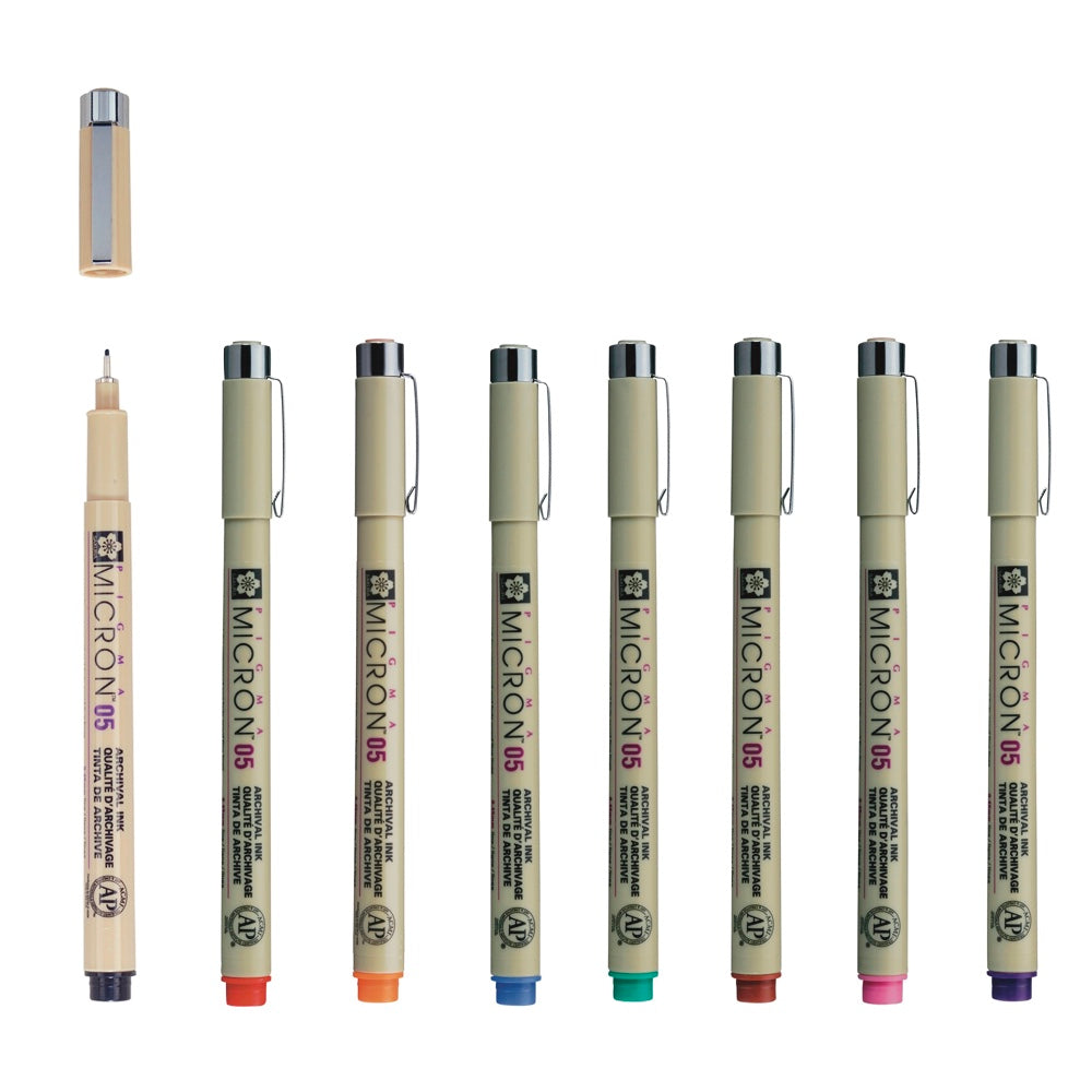 Sakura Pigma Micron Pen Coloured 0.45mm 05 – Art Shed Brisbane