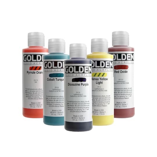 Golden 2024 Fluid Acrylic Bundle