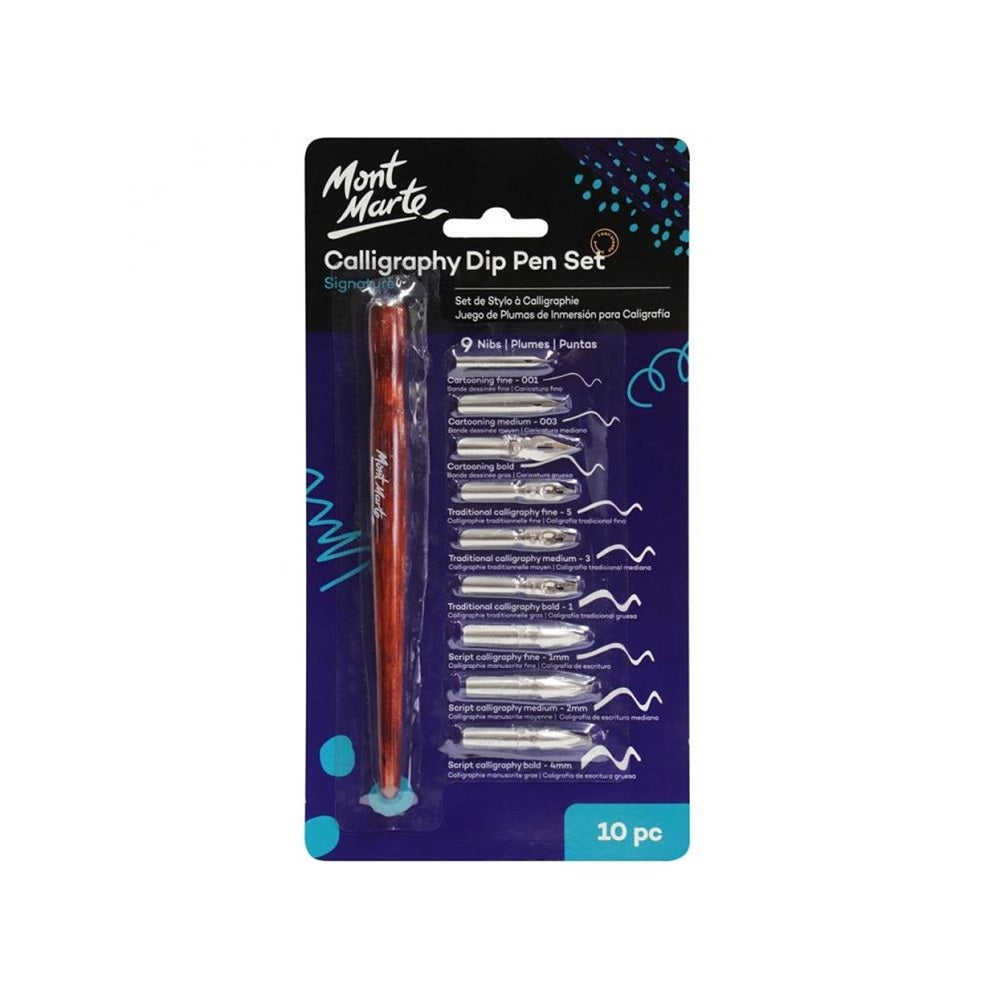 MONT MARTE 2 Nib Calligraphy Set