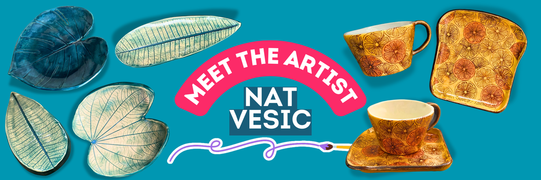 Meet Nat: A Naturally Talented Ceramics and Acrylic Artist at Art Shed Brisbane