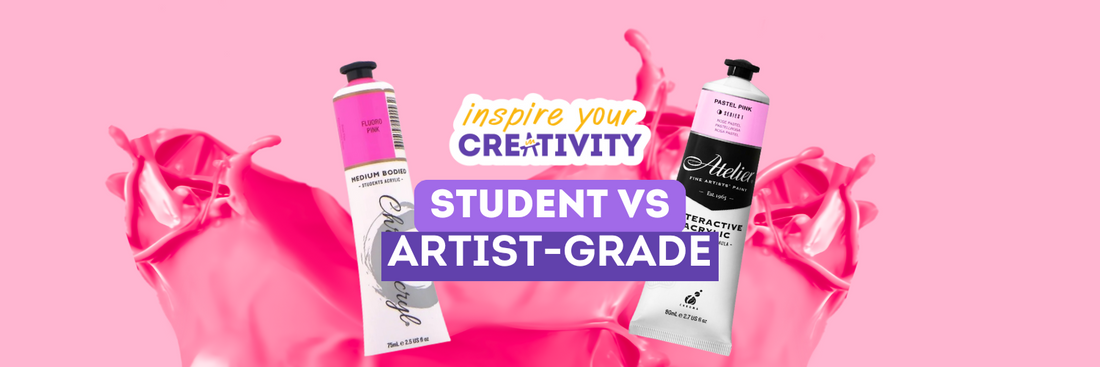 Student Grade vs. Artist Grade Paint: Which One is Right for You?