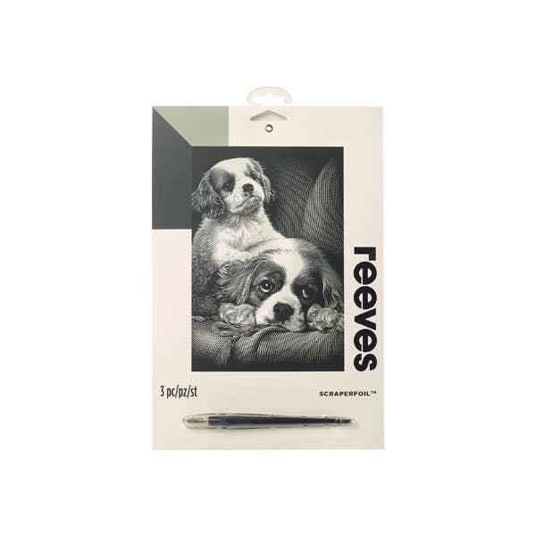 Reeves Scraperfoil - Silver Spaniels