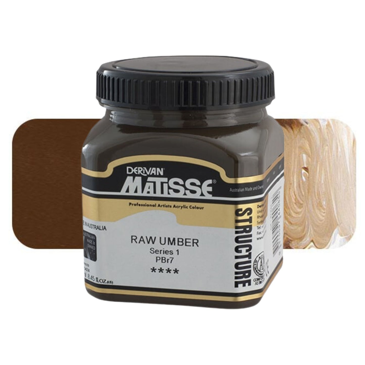 MATISSE STRUCTURE ACRYLIC 250ml S1 Raw Umber