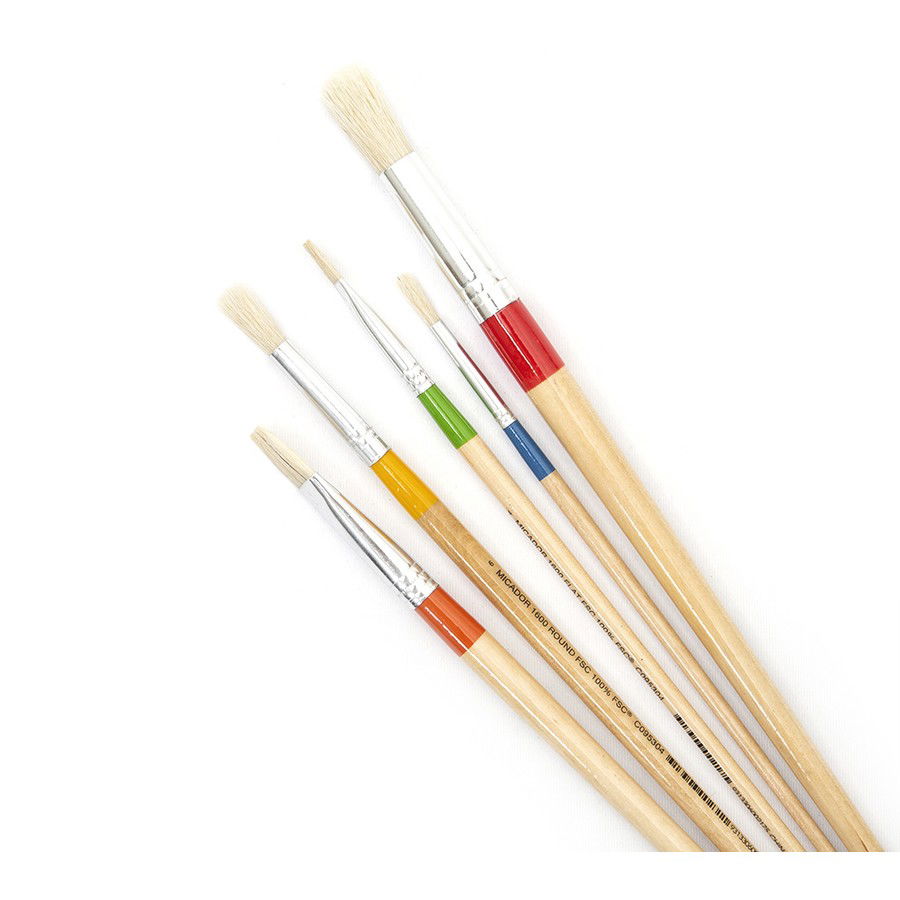 1600 Series Micador Brush Set Pack of 5