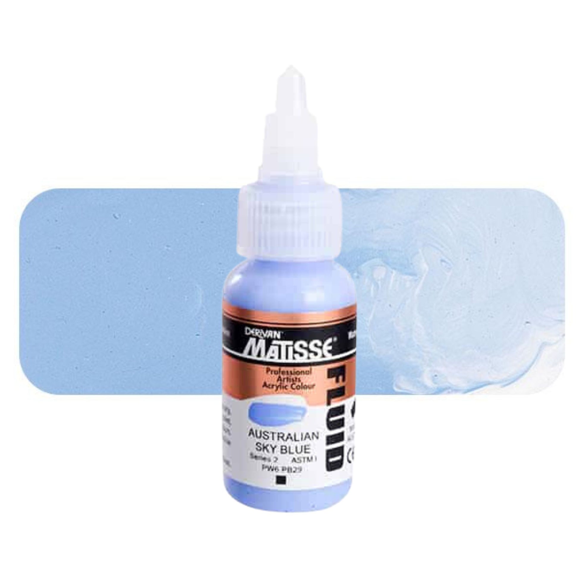 Matisse Fluid Acrylic 36ml S2 AUSTRALIAN SKY BLUE