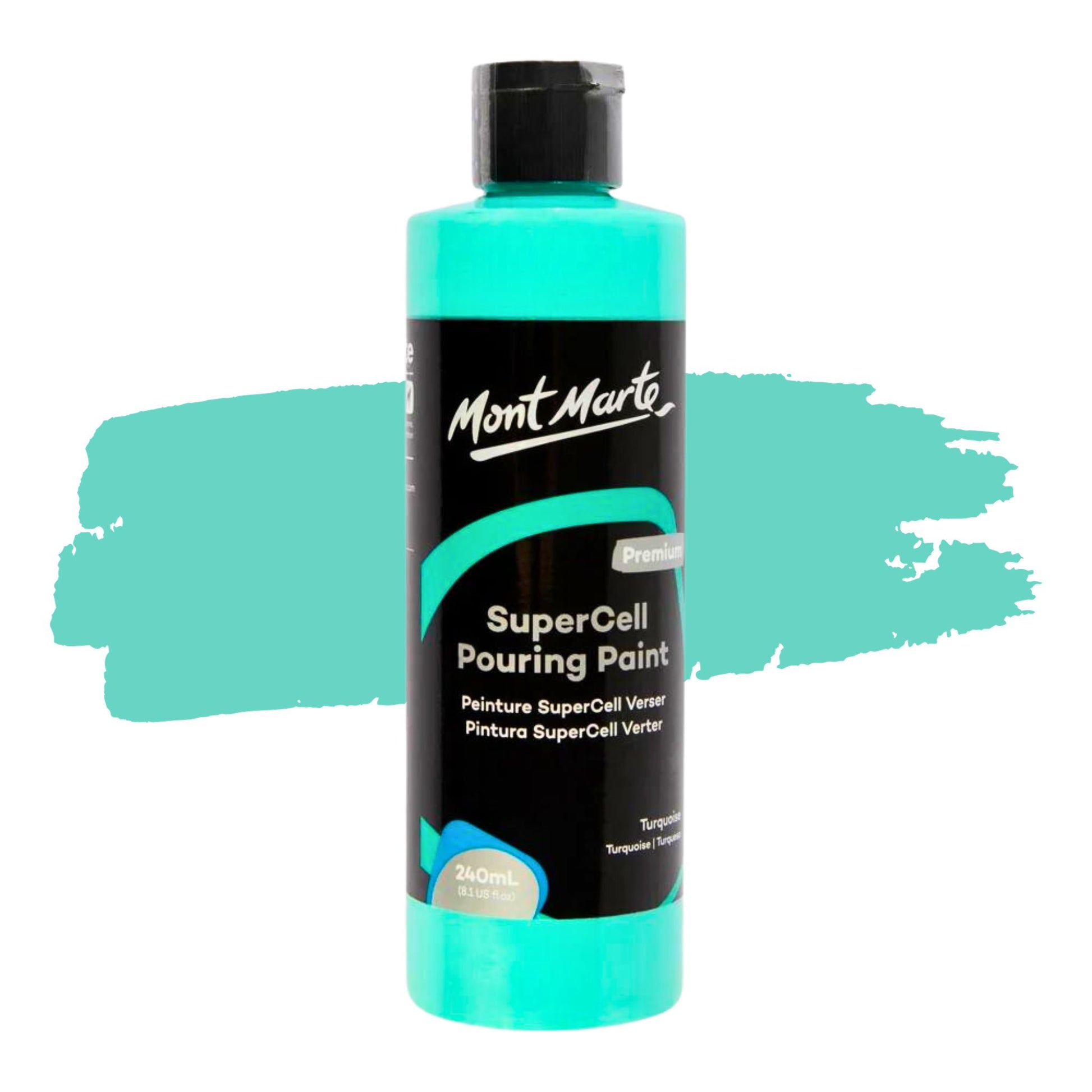 Mont Marte SuperCell Pouring Paint 240ml Turquoise