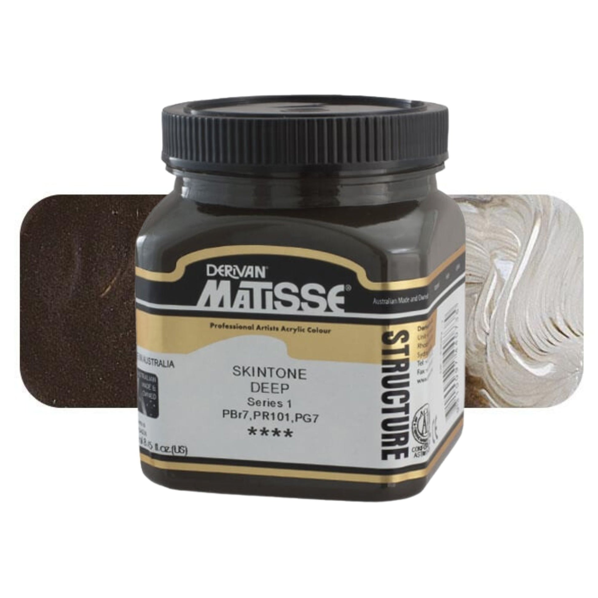 MATISSE STRUCTURE ACRYLIC 250ml S1 SKIN TONE DEEP