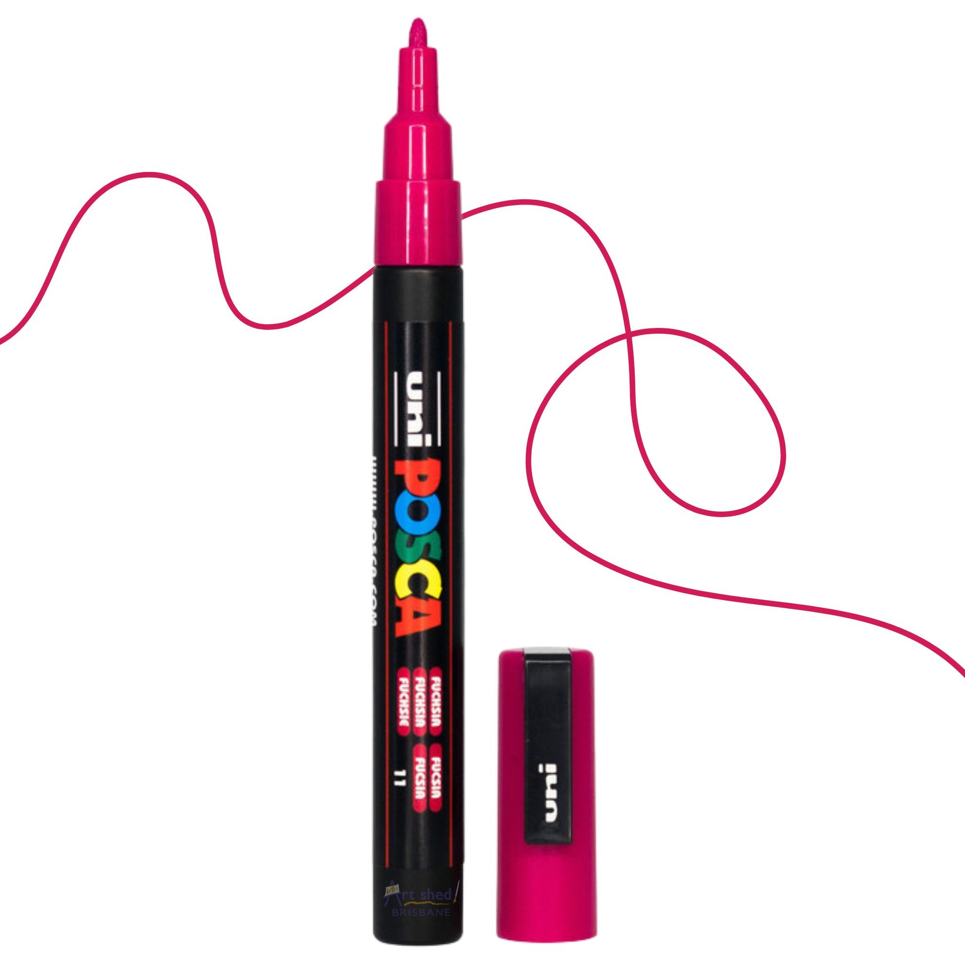 UNI POSCA 3M Fine BULLET 0.9 to 1.3mm FUSCHIA