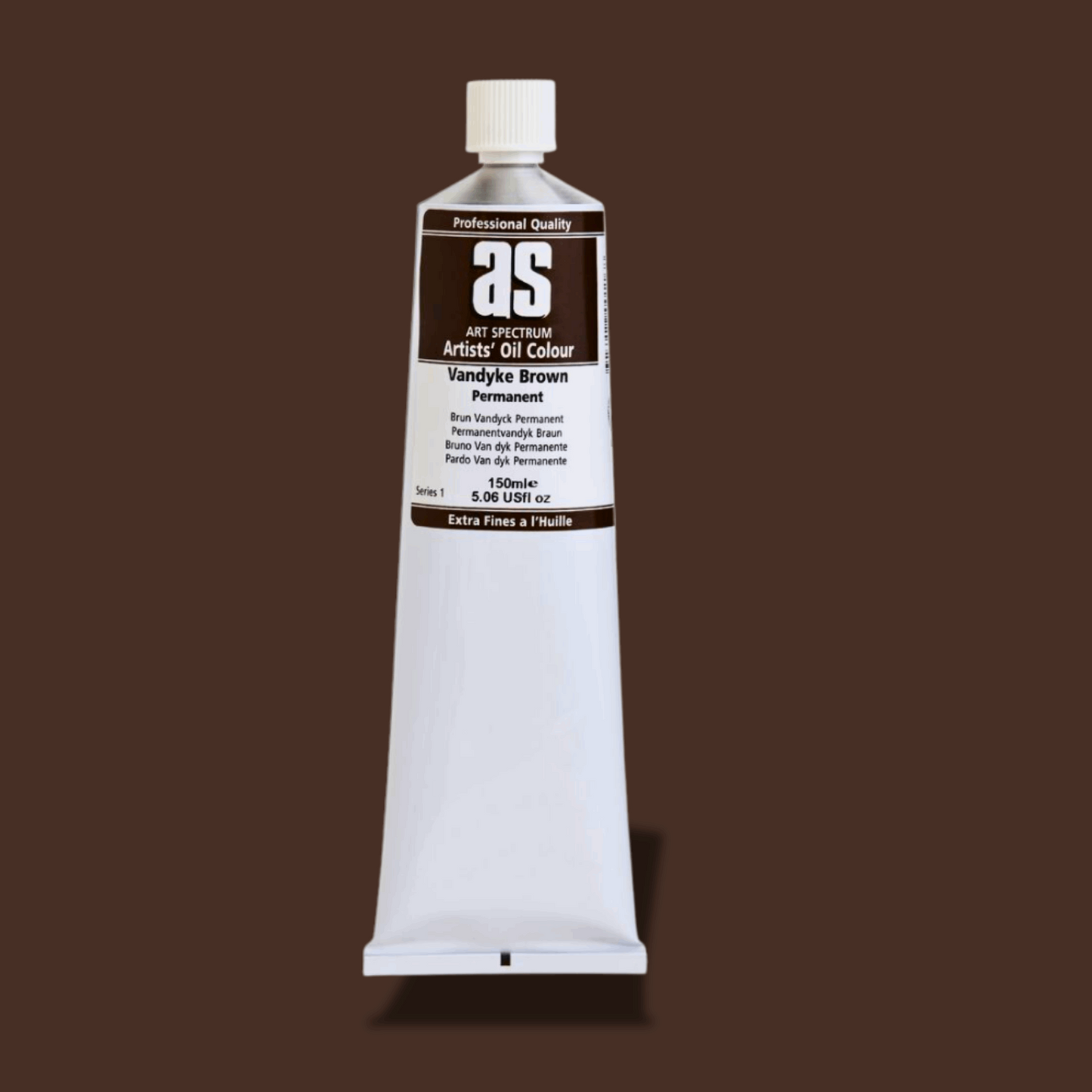 Art Spectrum Artists Oil Paint 150ml S1 PERMANENT VAN DYKE BROWN