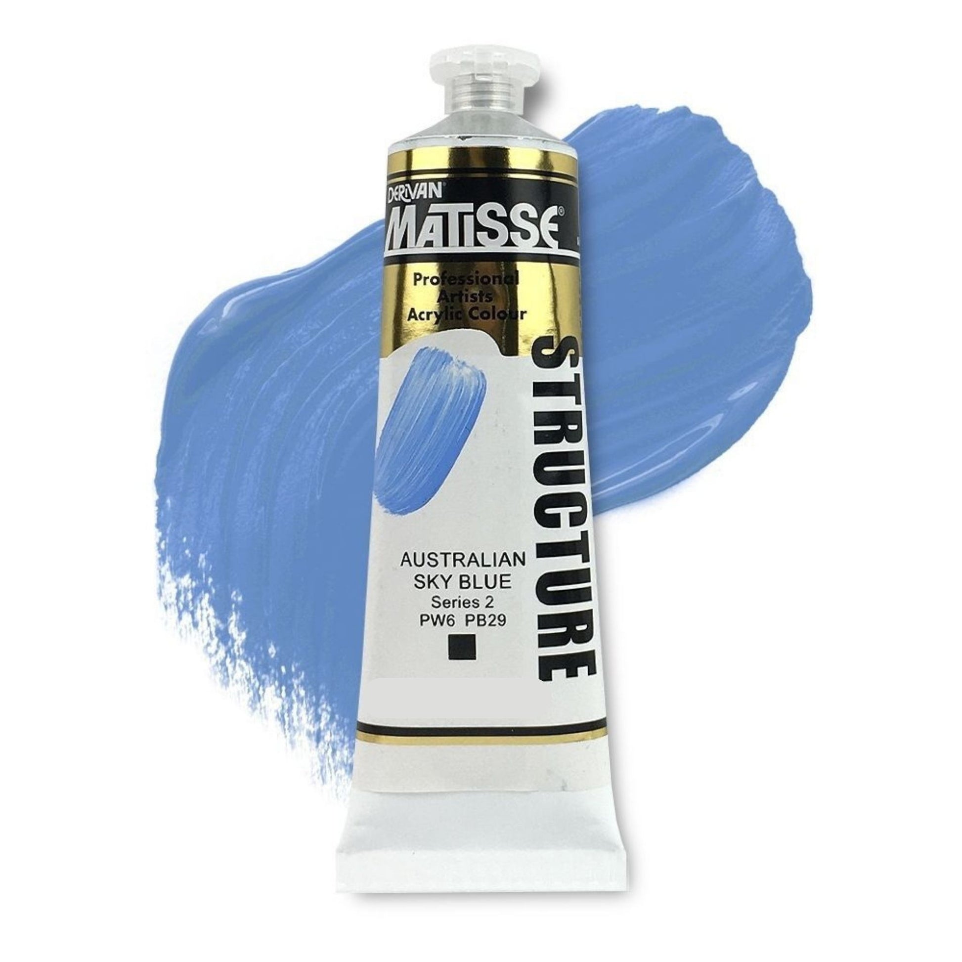 MATISSE STRUCTURE ACRYLIC 150ml S2 AUSTRALIAN SKY BLUE