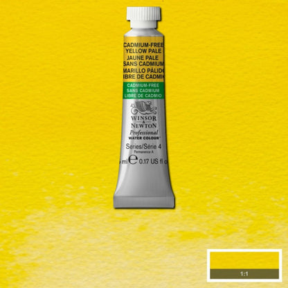 Winsor and Newton Prof WC 5ml Cadmium Free S4 Cadmium Free Yellow Pale