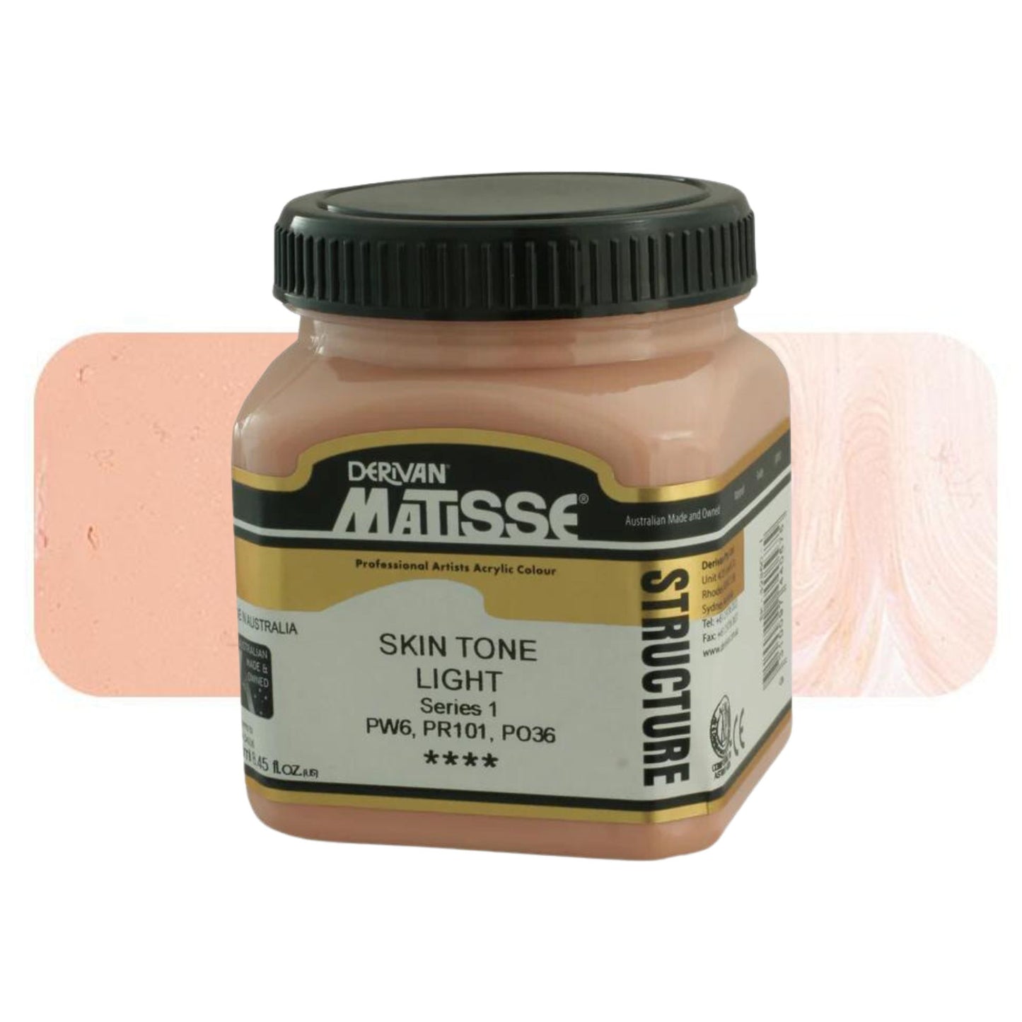 MATISSE STRUCTURE ACRYLIC 250ml S1 SKIN TONE LIGHT