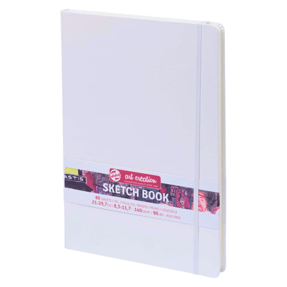 Talens Art Creation Hardback Sketchbook 140gsm 21x30cm White