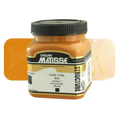 MATISSE STRUCTURE ACRYLIC 250ml S1 SKIN TONE MID