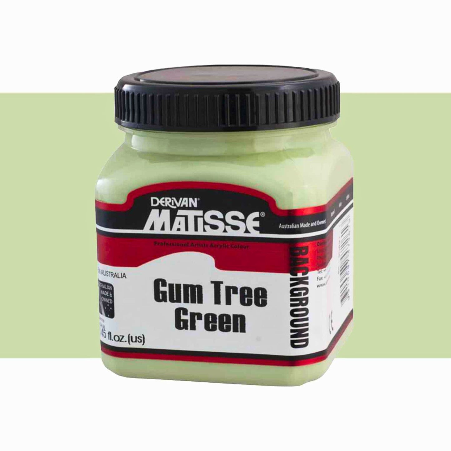 MATISSE BACKGROUND COLOUR 250ml GUM TREE GREEN