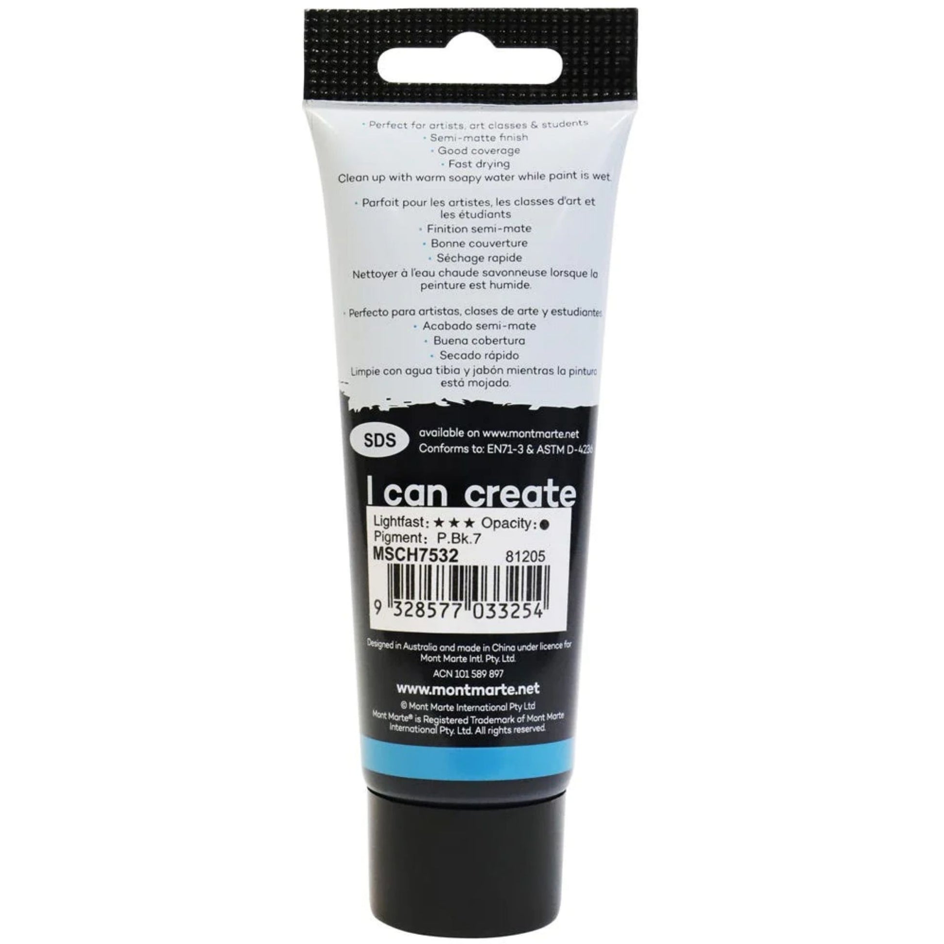 Mont Marte Signature Acrylic Paint 75ml