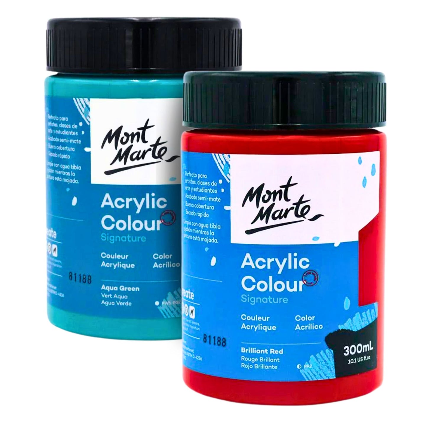 Mont Marte Acrylic Colour Paint 300ml