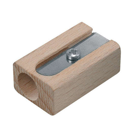 Lyra Sharpener Beechwood Single Hole