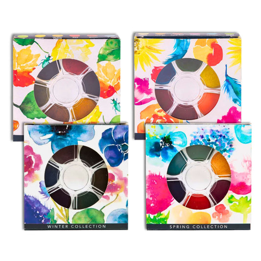 Micador for Artists Brilliant Watercolour Disc Set of 6