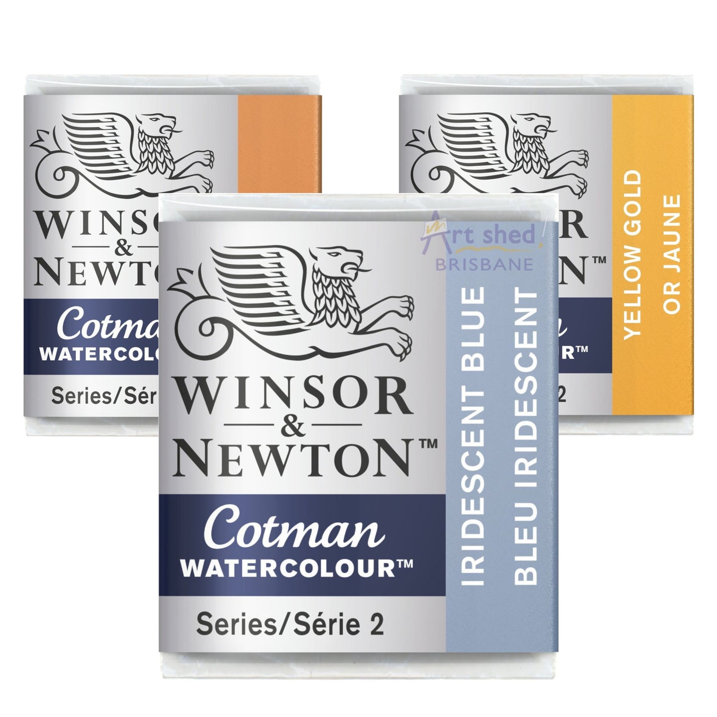 Winsor and Newton Cotman Watercolour Metallic Half Pan