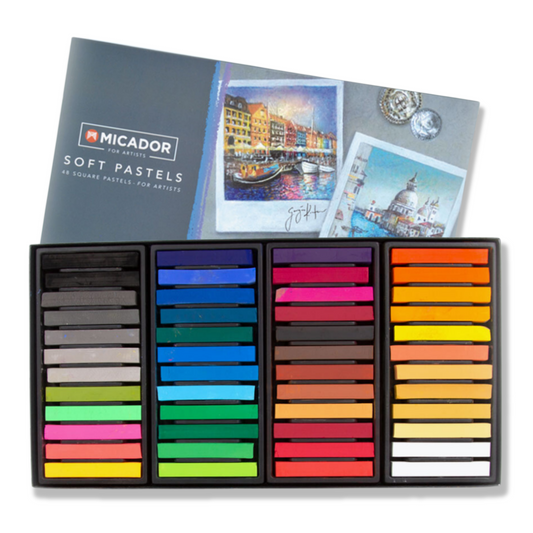 Micador for Artists Soft Pastels Assorted Colours