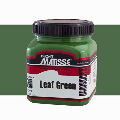 MATISSE BACKGROUND COLOUR 250ml LEAF GREEN