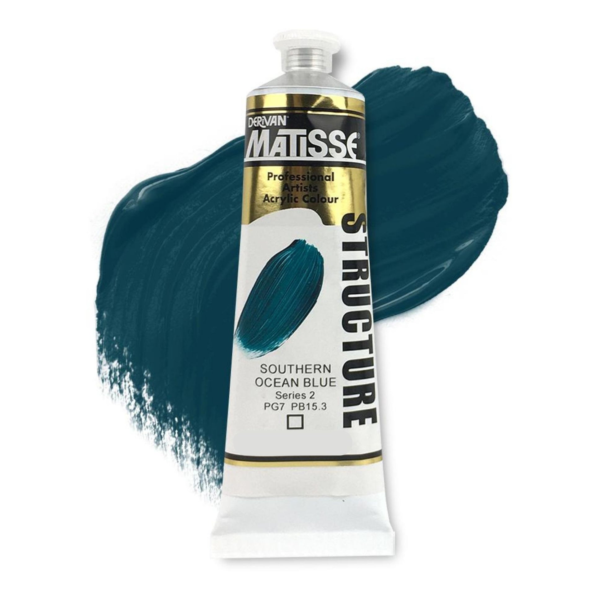 MATISSE STRUCTURE ACRYLIC 150ml S2 SOUTHERN OCEAN BLUE