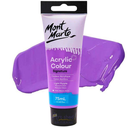 Mont Marte Signature Acrylic Paint 75ml Light Purple