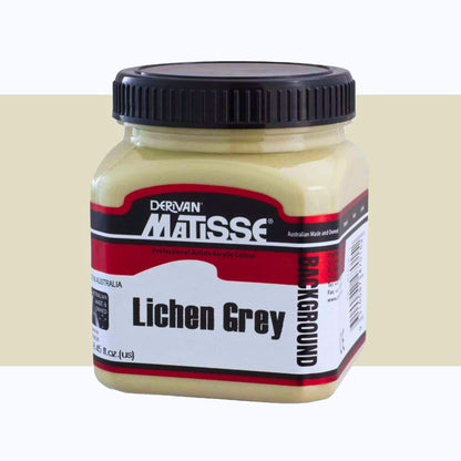 MATISSE BACKGROUND COLOUR 250ml LICHEN GREY