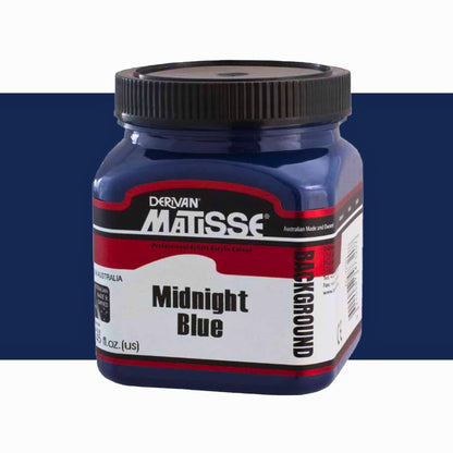 MATISSE BACKGROUND COLOUR 250ml Midnight Blue