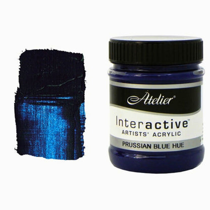 Atelier Interactive Acrylic 250ml S1 Prussian Blue Hue