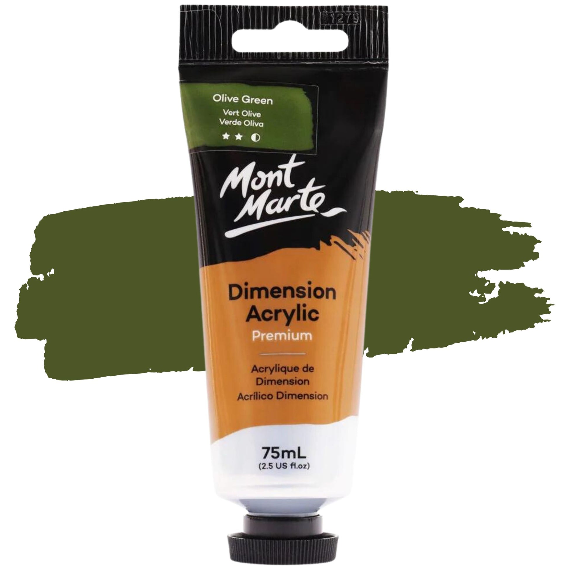 Mont Marte Dimension Acrylic Paint 75ml Olive Green