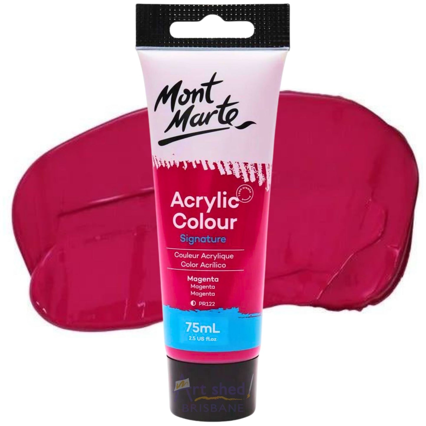 Mont Marte Signature Acrylic Paint 75ml Magenta