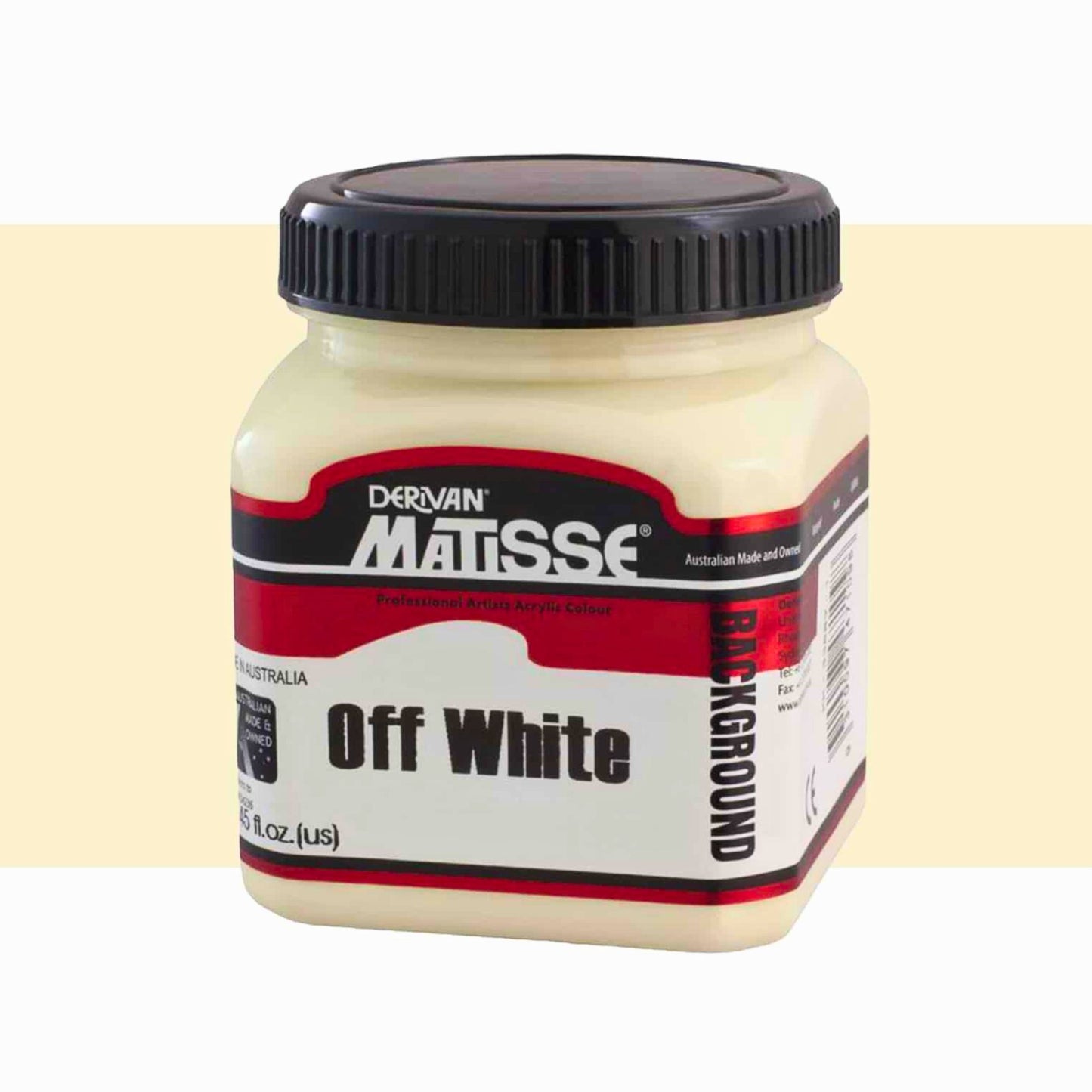 MATISSE BACKGROUND COLOUR 250ml OFF WHITE