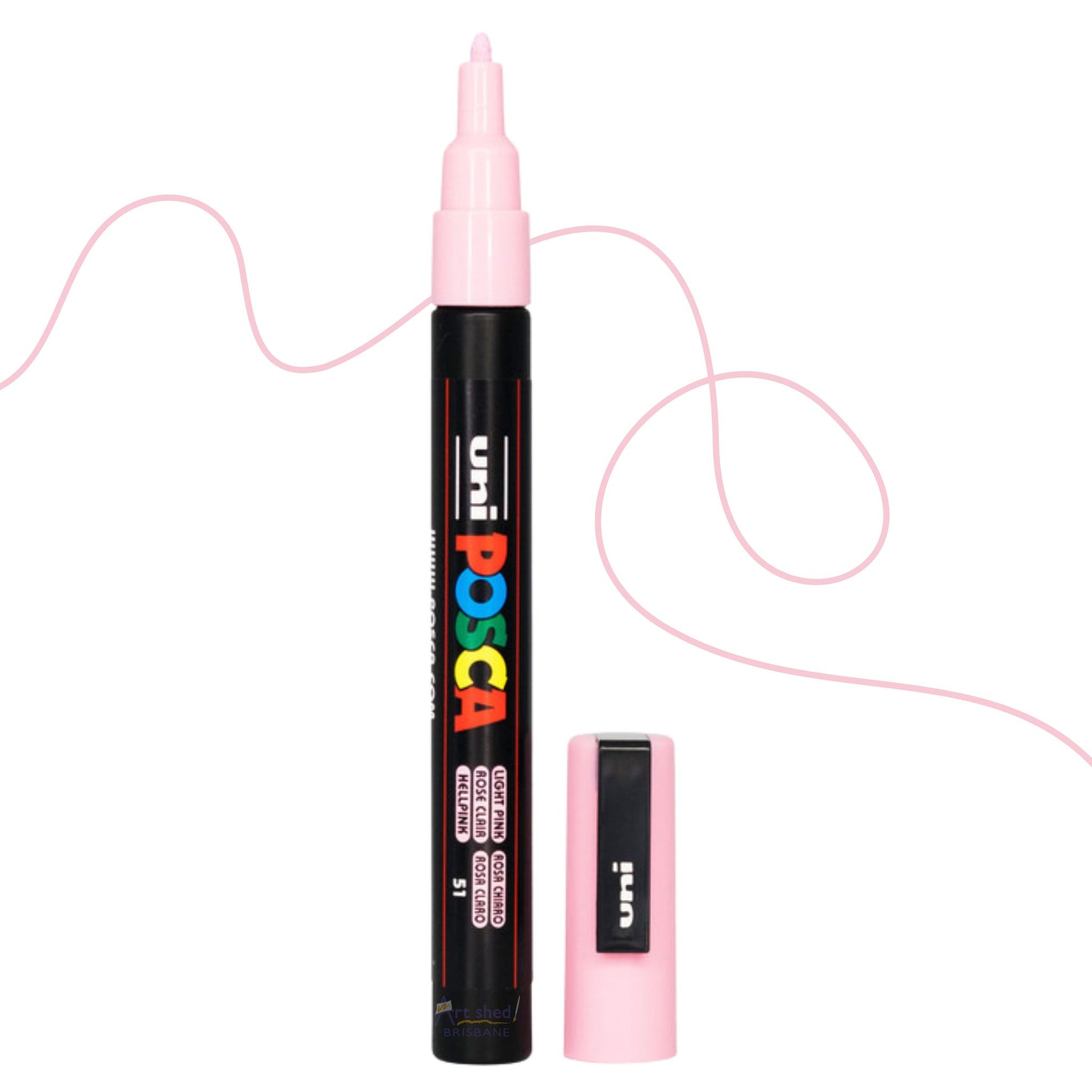 UNI POSCA 3M Fine BULLET 0.9 to 1.3mm Light Pink