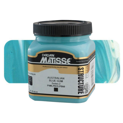 MATISSE STRUCTURE ACRYLIC 250ml S2 AUSTRALIAN BLUE GUM