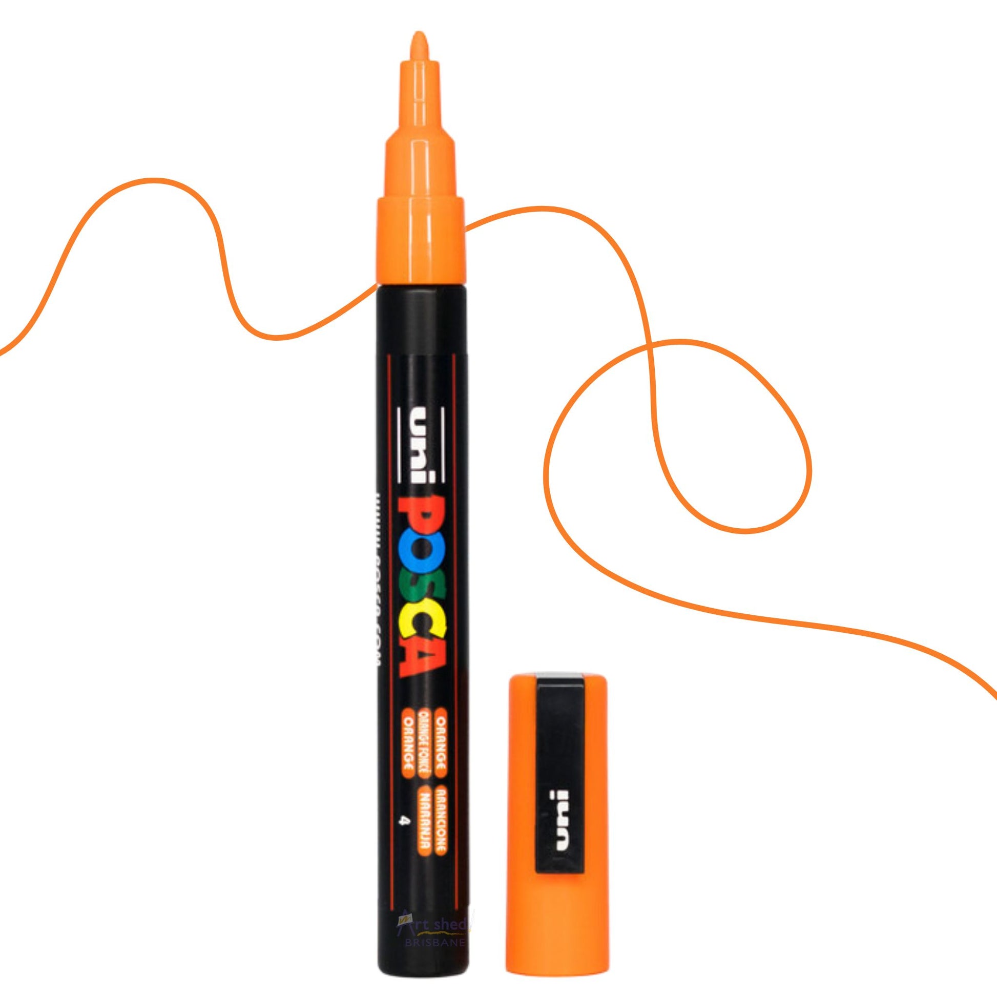 UNI POSCA 3M Fine BULLET 0.9 to 1.3mm ORANGE