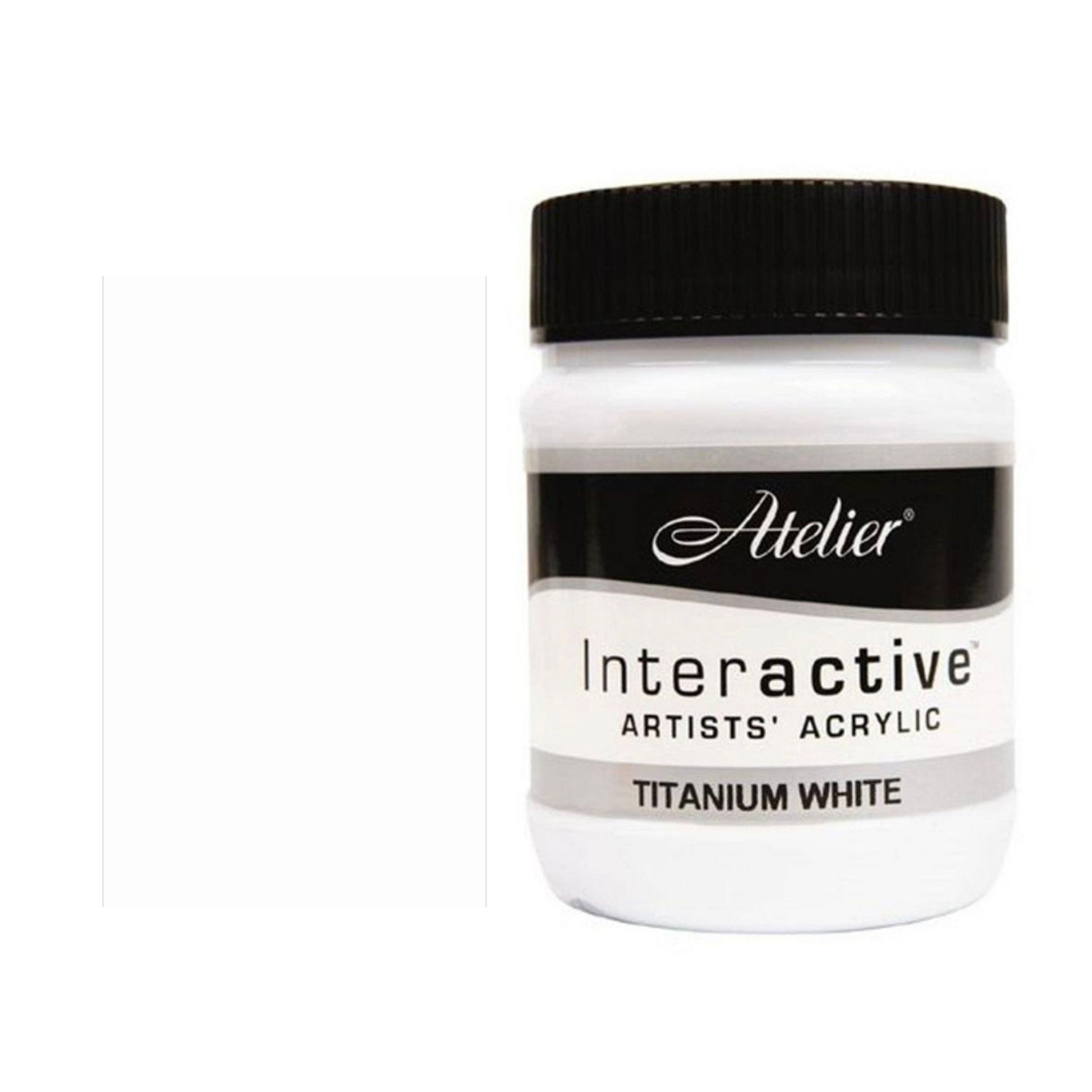 Atelier Interactive Acrylic 250ml S1 Titanium White