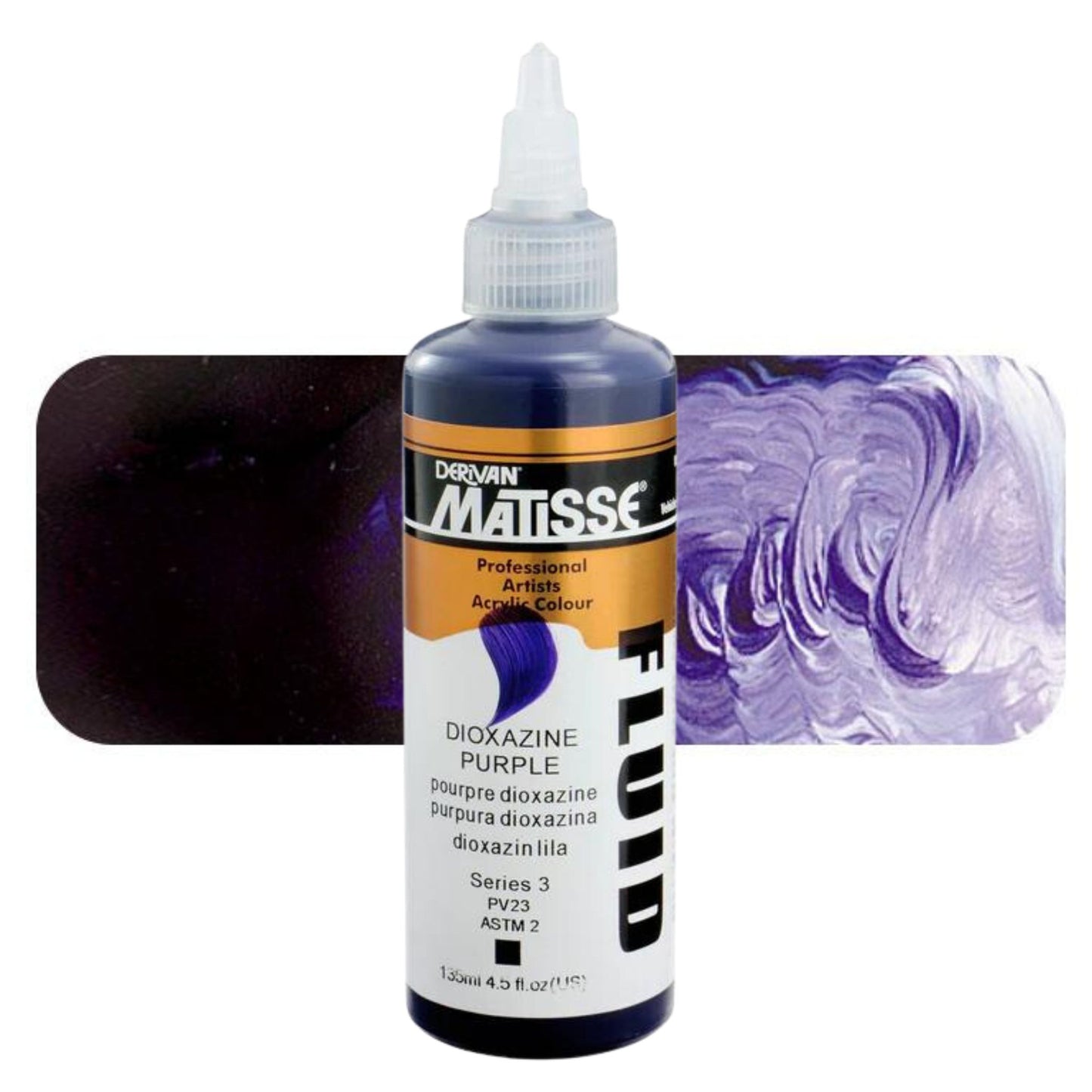 Matisse Fluid Acrylic 135ml S3 DIOXAZINE PURPLE