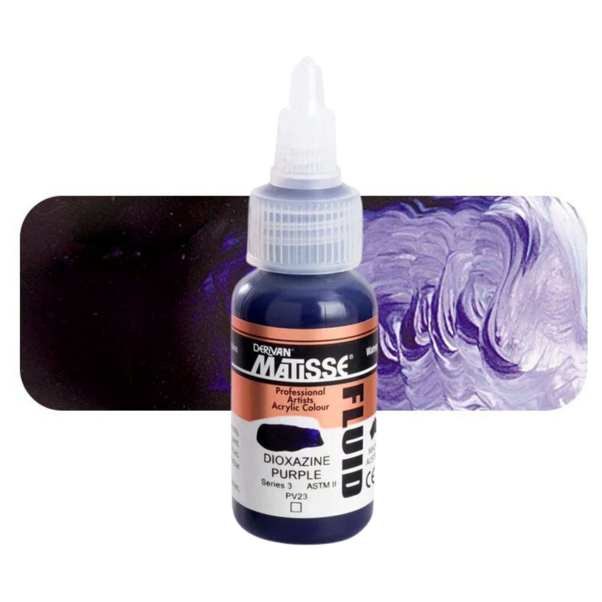 Matisse Fluid Acrylic 36ml S3 DIOXAZINE PURPLE