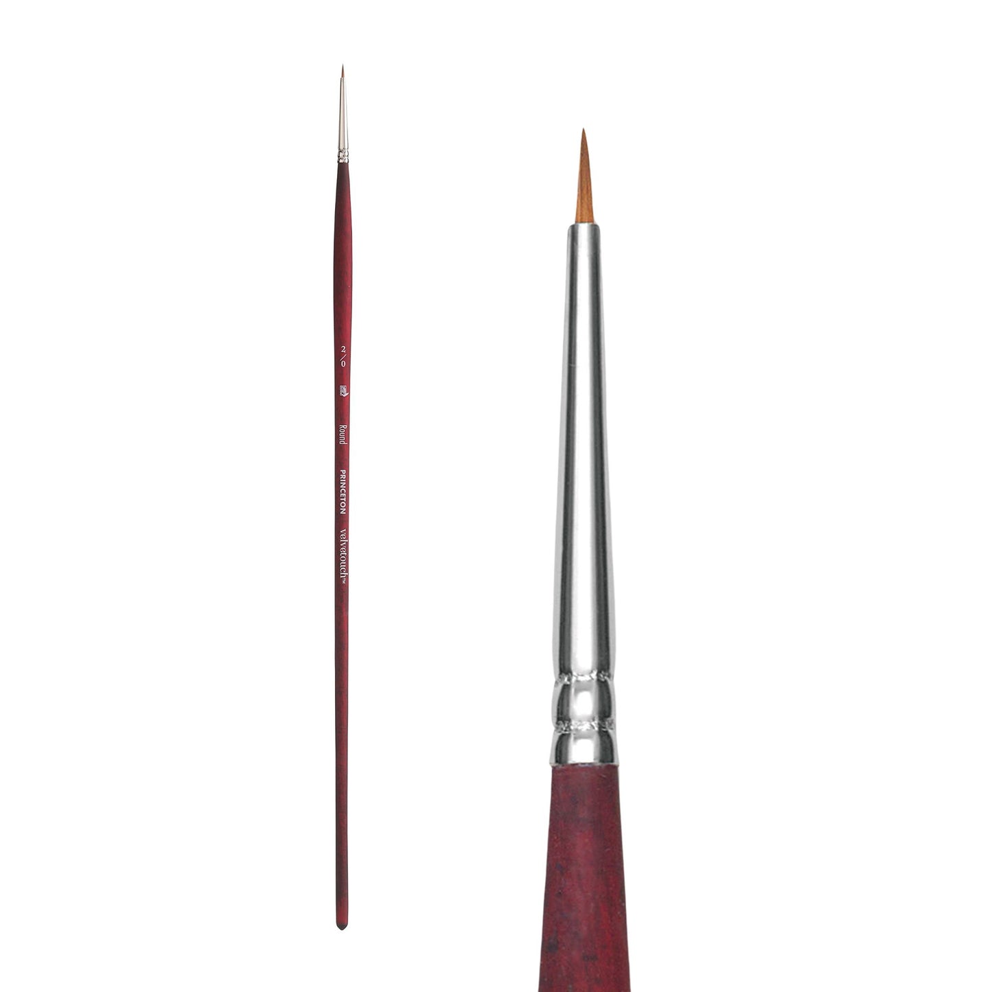 Princeton Velvetouch 3900 Syn Long Handle Round 2 0