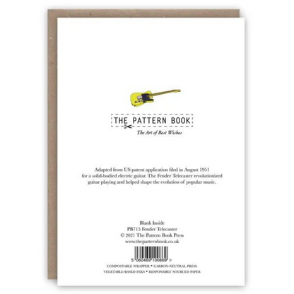 Pattern Book Gift Card - Fender Telecaster