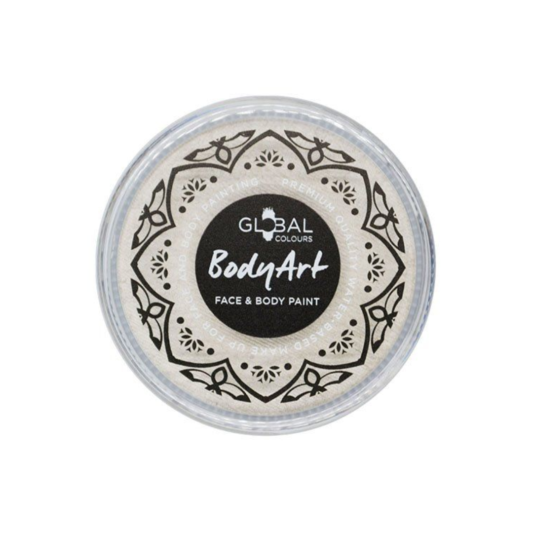 GLOBAL BODYART MAKEUP 32gm NEON WHITE