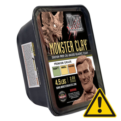 Monster Clay Premium Brown 2kg - Medium