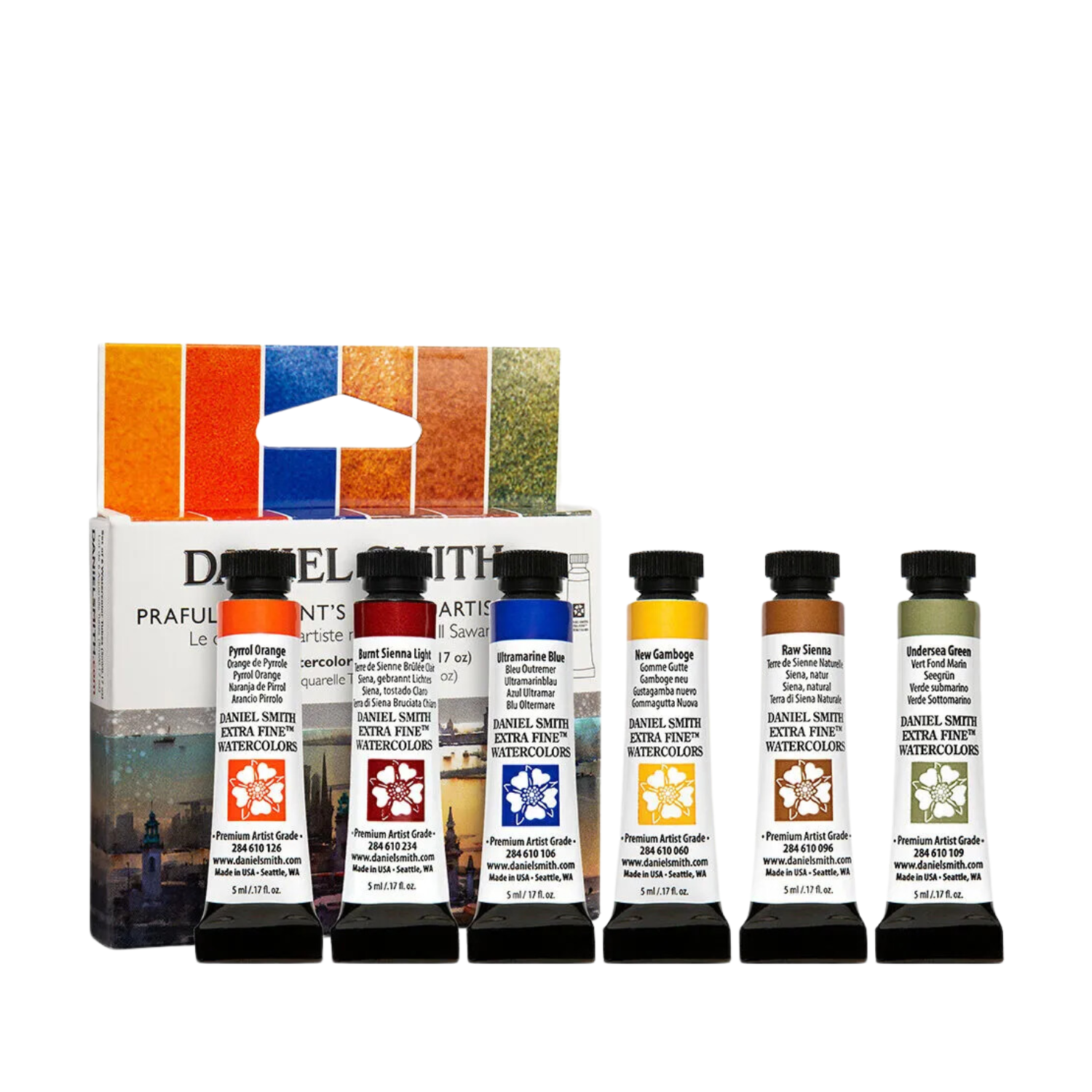 Daniel Smith Watercolour Artist Set - Prafull Sawant Master set 6 x 5ml