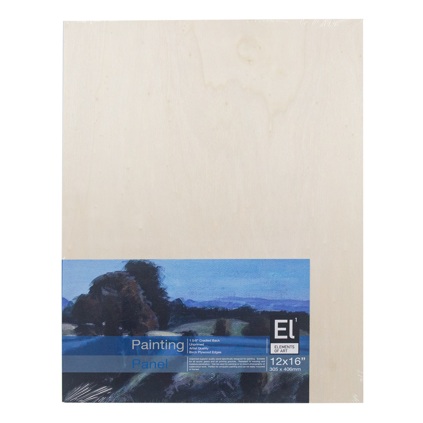 ELEMENTS OF ART Wood Painting Panel 19mm